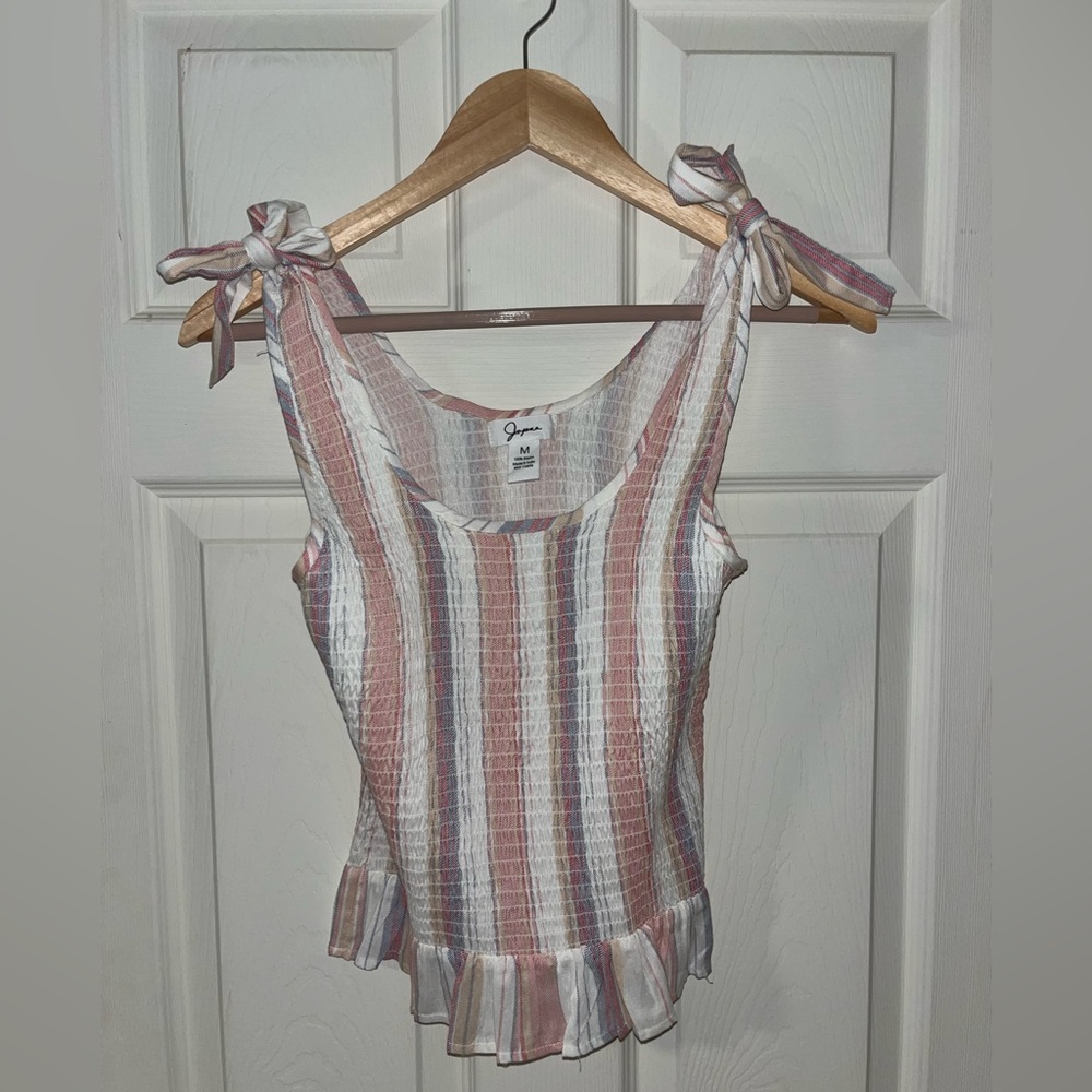 Striped tank top